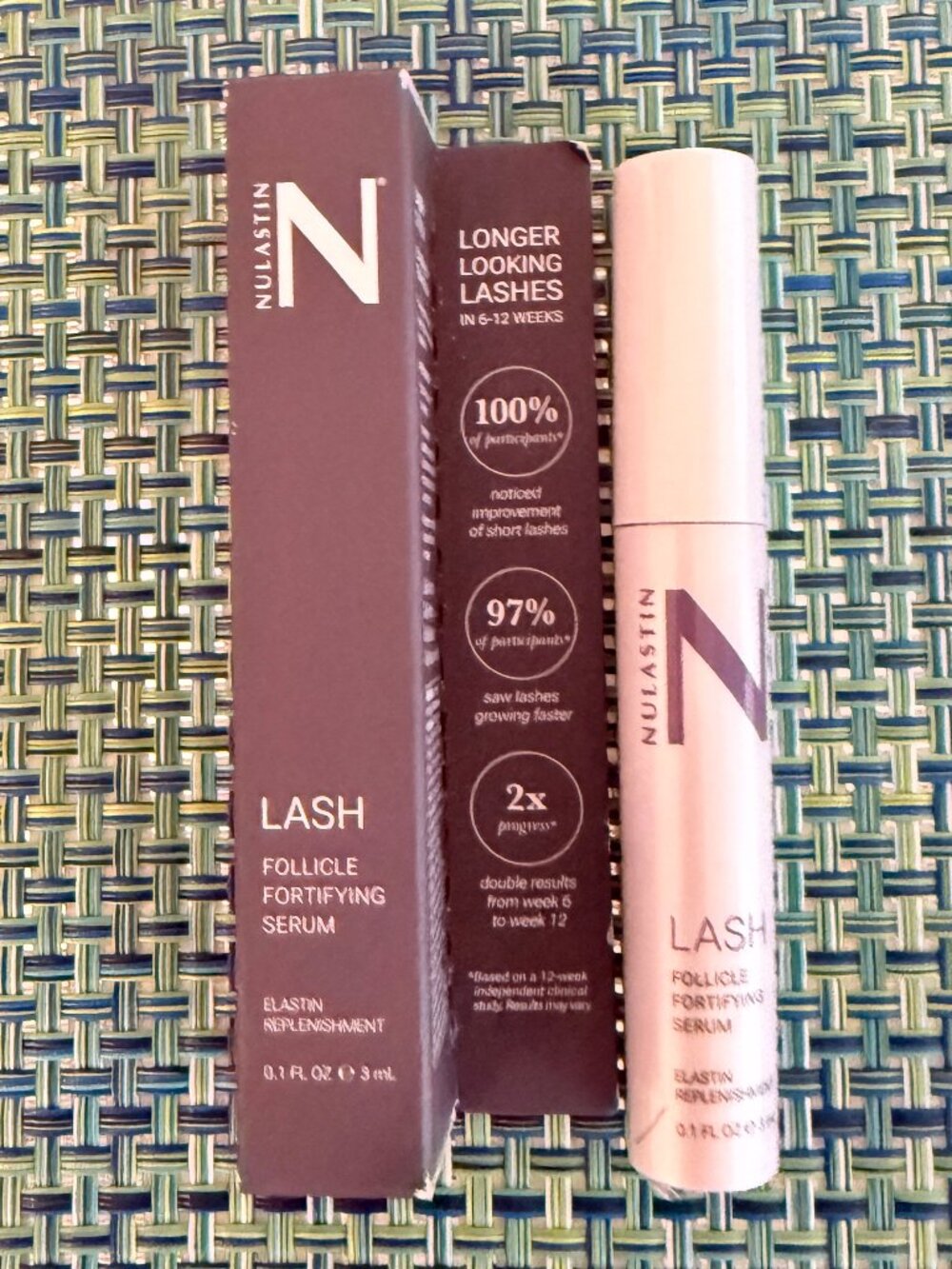 NULASTIN Lash Follicle Fortifying Serum 3mL New Sealed